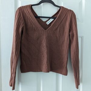 Abercrombie & Fitch cropped super soft sweater